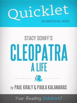 cover image of Quicklet on Stacy Schiff's Cleopatra